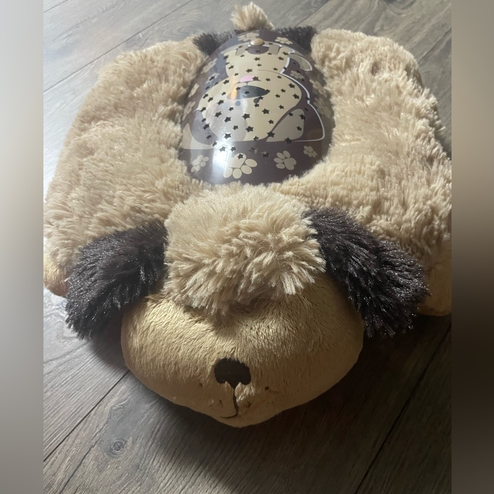 Pillow Pets Sleeptime Lites Snuggly Puppy Kids' LED Night Projector Plush
